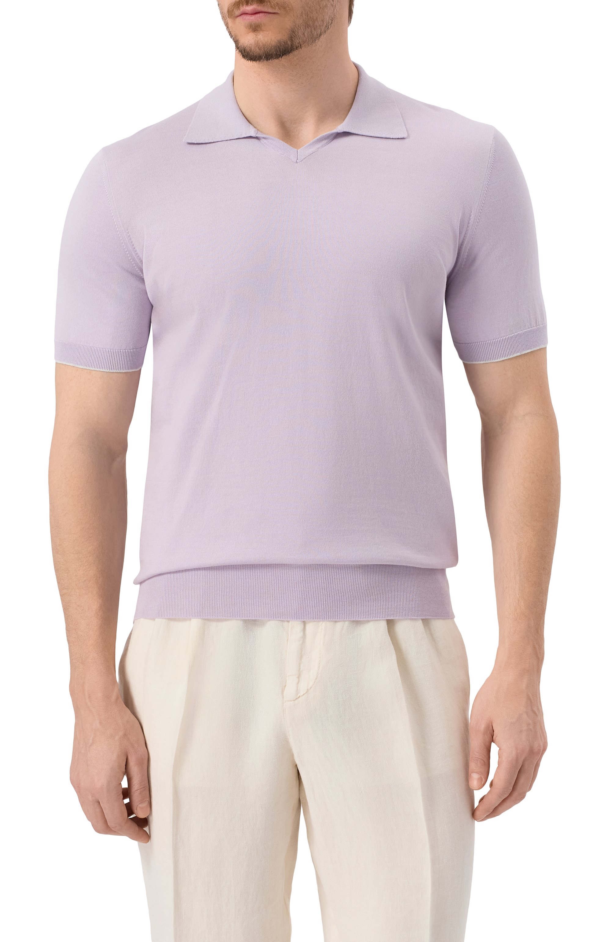 Хлопковое поло BRUNELLO CUCINELLI, арт. M29800145, фото 3