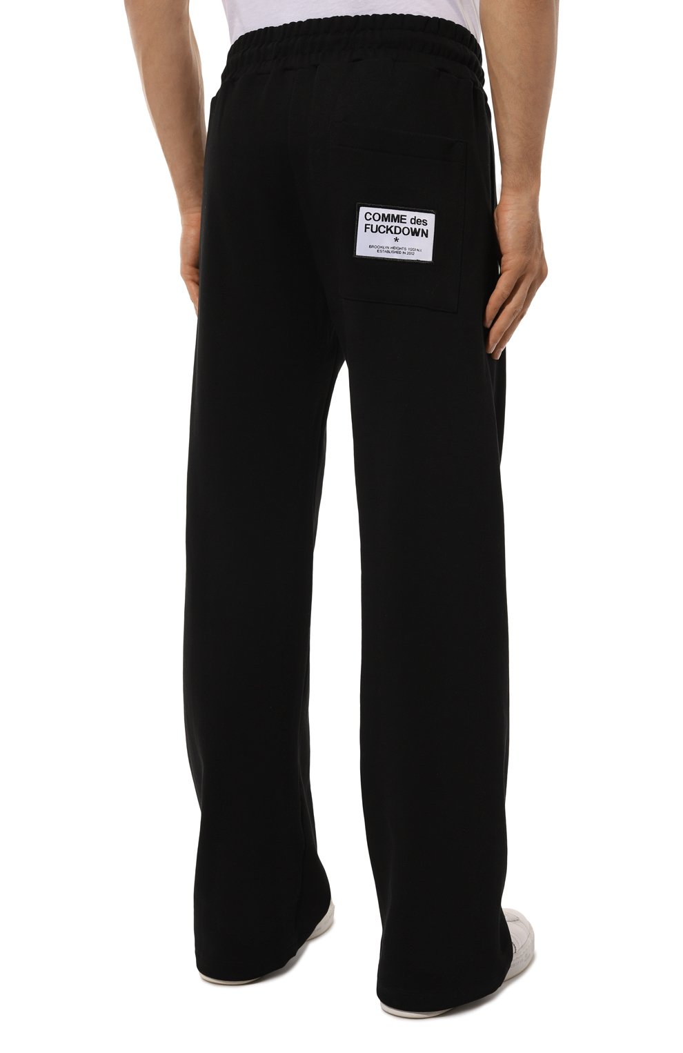 Хлопковые брюки COMME DES FUCKDOWN, арт. CFABM01351, фото 4