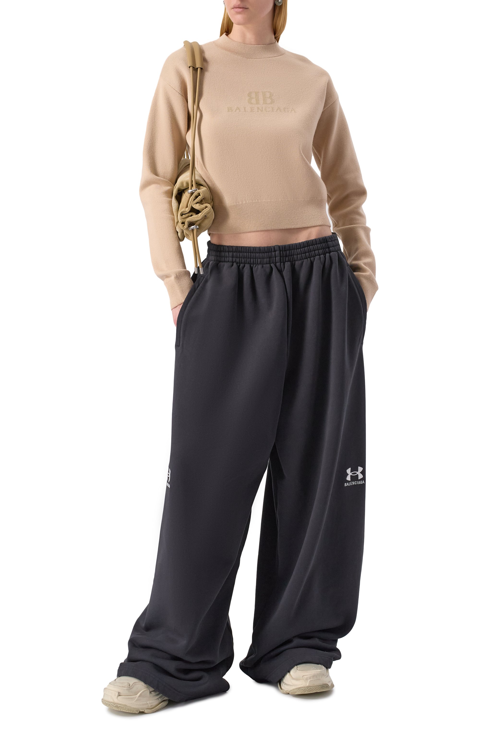 Пуловер из шерсти и хлопка BALENCIAGA, арт. 818418/T1725, фото 2