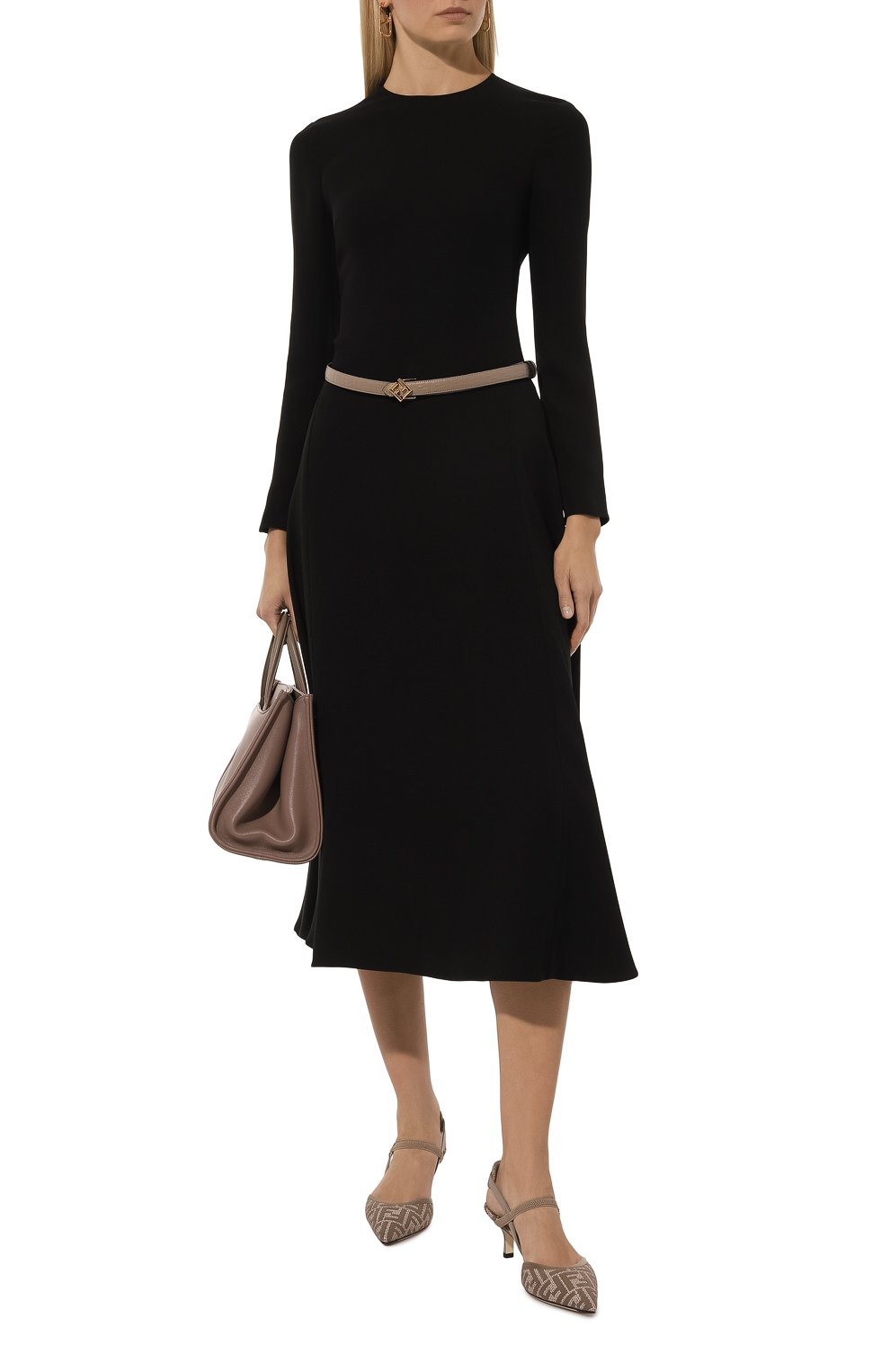 Шелковое платье VALENTINO, арт. 5B0VABJ11MM, фото 2