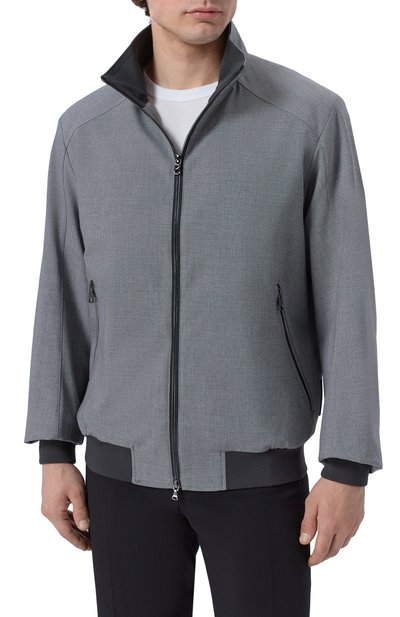 Бомбер BOGNER серого цвета по цене 73000 руб., арт. 38251200, фото 3 Бомбер BOGNER, арт. 38251200, фото 3