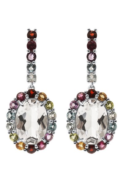 Женские радужные серьги с хрусталем SECRETS JEWELRY, арт. РСХОС00312