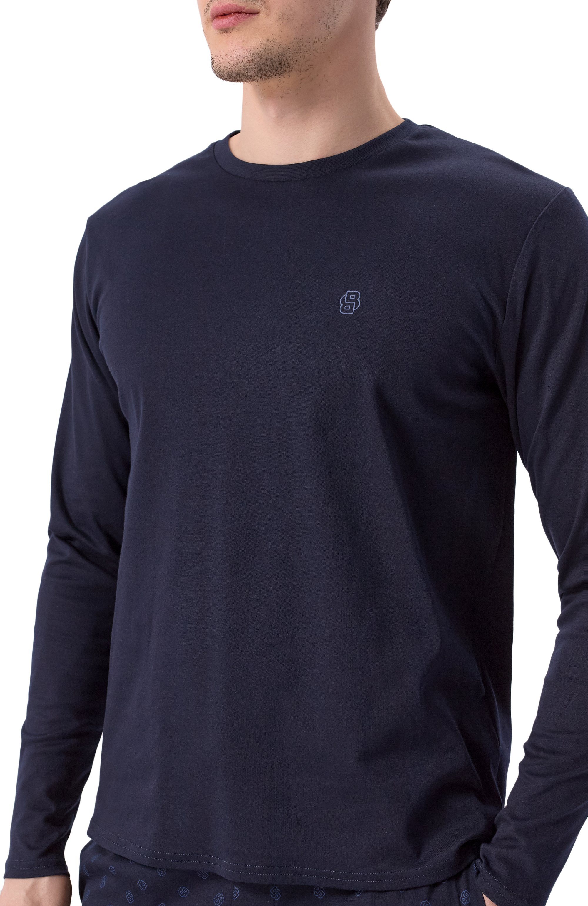 Хлопковая пижама BOSS, арт. 50535751, фото 7