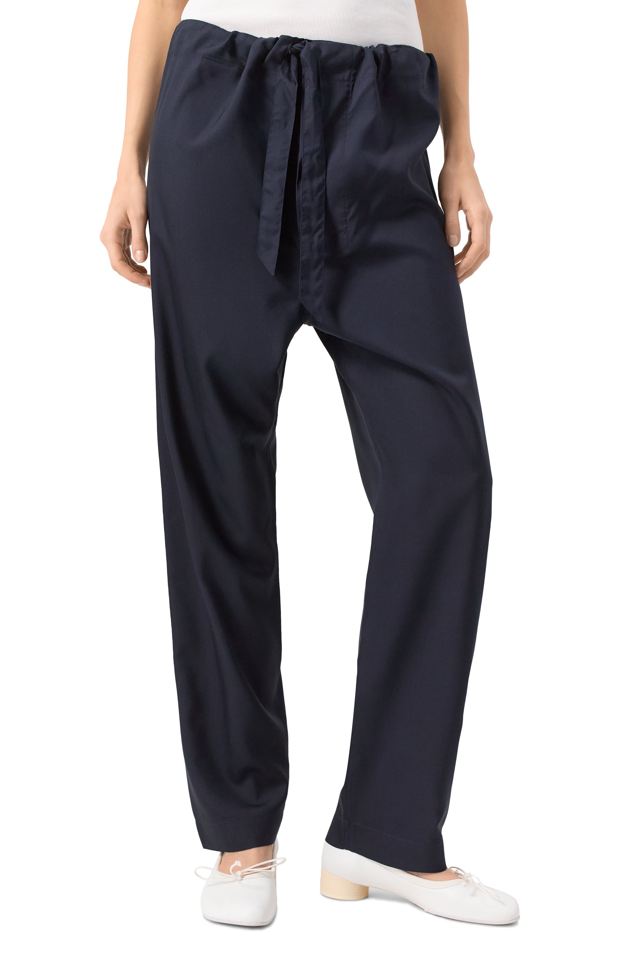 Шелковые брюки MAISON MARGIELA, арт. SI1KA0003/S60345, фото 3