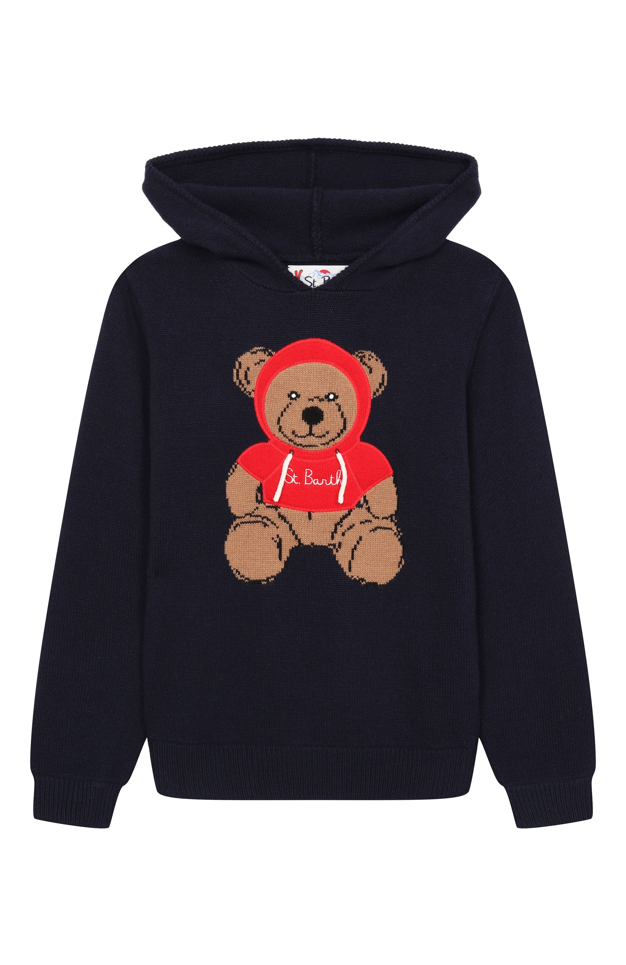 Худи из шерсти и вискозы MC2 SAINT BARTH, арт. W000002-00076I/W00D JR_001, фото 1