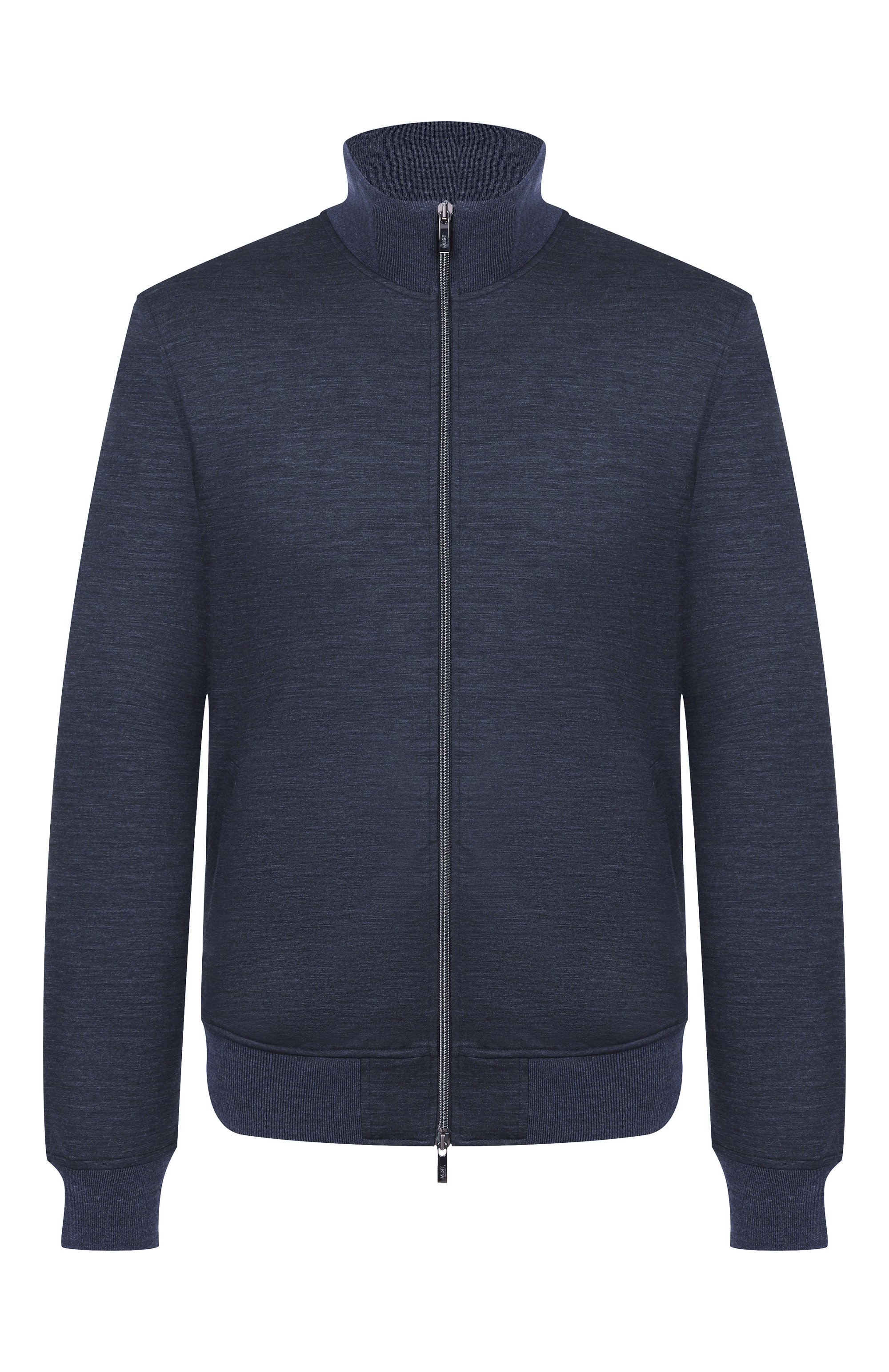 Шерстяная толстовка MVST темно-синего цвета по цене 152000 руб., арт. 13M468.VP00.MUST., фото 1 Шерстяная толстовка MVST, арт. 13M468.VP00.MUST., фото 1