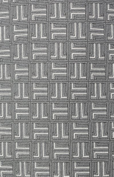 Шелковый галстук LANVIN серого цвета по цене 12600 руб., арт. 2059/TIE, фото 3 Шелковый галстук LANVIN, арт. 2059/TIE, фото 3