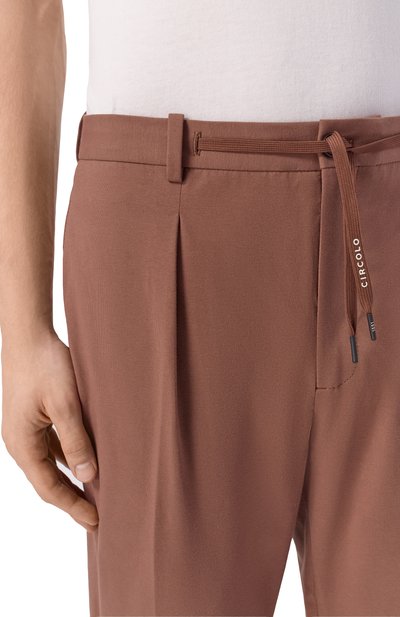 Хлопковые брюки CIRCOLO 1901, арт. CN5184, фото 5