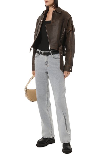 Кожаные ботинки BRUNELLO CUCINELLI черного цвета по цене 214000 руб., арт. MZGLG2390, фото 2 Кожаные ботинки BRUNELLO CUCINELLI, арт. MZGLG2390, фото 2