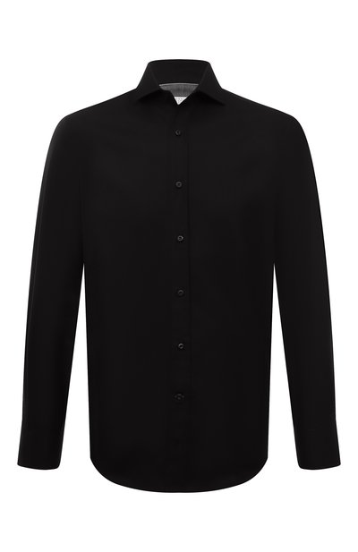 Мужская хлопковая рубашка BRUNELLO CUCINELLI, арт. MW6040028