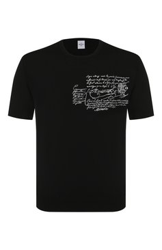 Мужской шерстяной джемпер BERLUTI черного цвета, арт. R15KRS45-003 | Фото 1 (Статус проверки: Проверена категория, Проверено; Материал внешний: Шерсть; Рукава: Короткие; Мужское Кросс-КТ: Джемперы; Длина (для топов): Стандартные; Принт: С принтом; Вырез: Круглый; Материал сплава: Проставлено, Проверено; Драгоценные камни: Проставлено; Стили: Кэжуэл)
