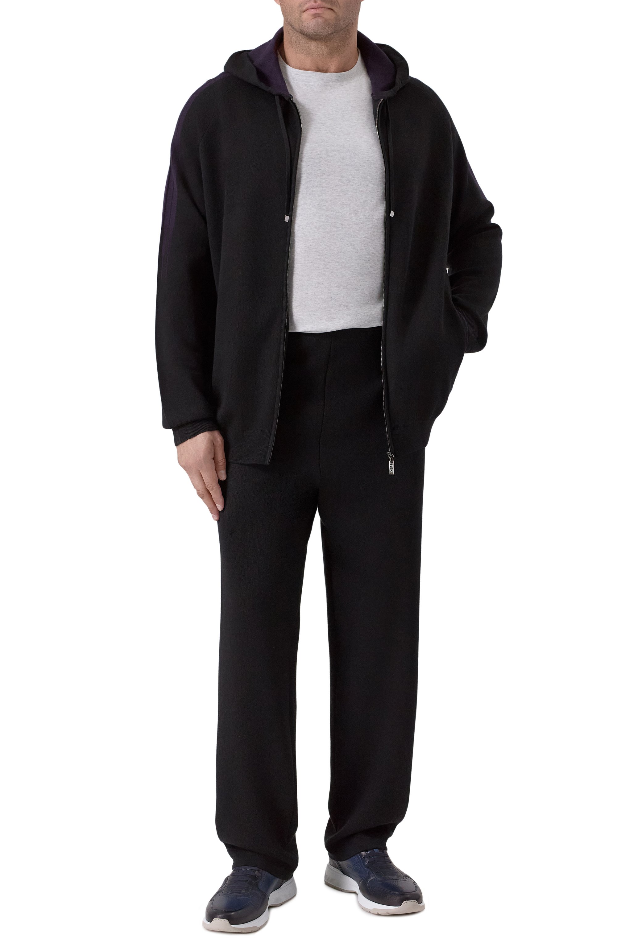 Кардиган из шерсти и шелка ZILLI, арт. JSS001M0230VFST00/64, фото 2