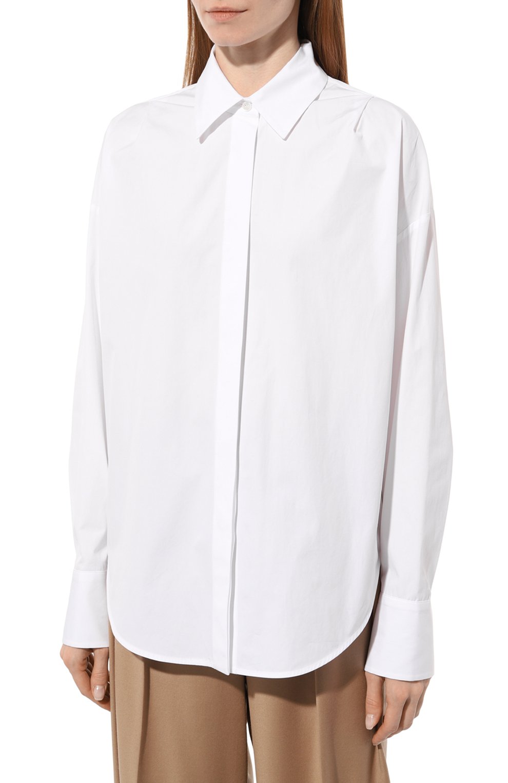 Хлопковая рубашка LORENA ANTONIAZZI, арт. CA01AP/3434, фото 3