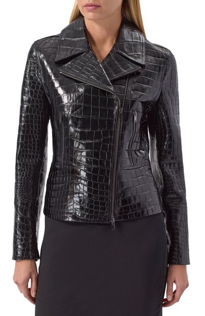 Куртка из кожи крокодила MVST, арт. EXBCK-Y439-2, фото 3