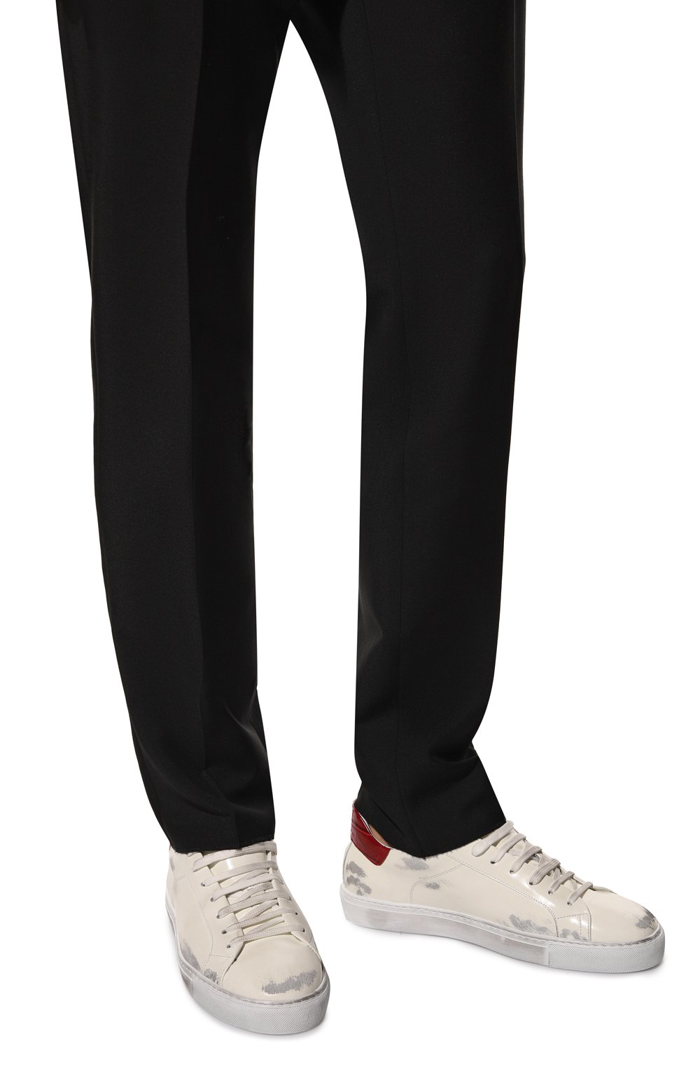 Кожаные кеды sky abra HIDE AND JACK, арт. SKYLABRRED, фото 3