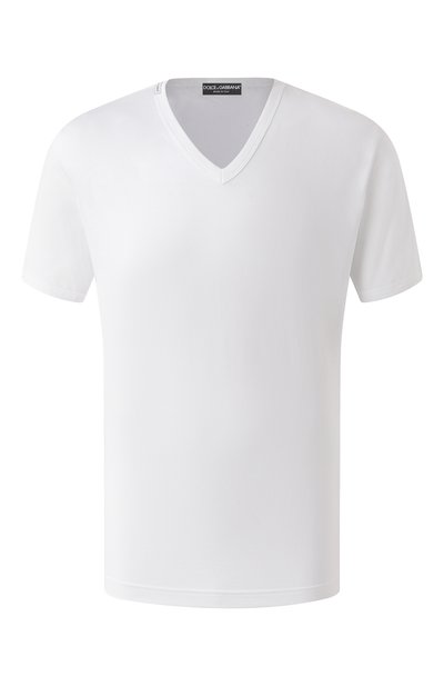 Мужская хлопковая футболка DOLCE & GABBANA, арт. G8KG0T/FU7EQ