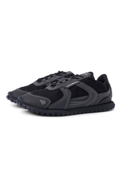 Текстильные кроссовки EMPORIO ARMANI, арт. EM006480/AF27360, фото 1