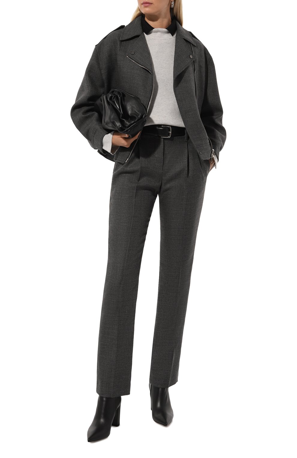 Шерстяные брюки BRUNELLO CUCINELLI, арт. MP573P8667, фото 2