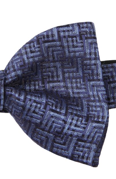 Галстук-бабочка LANVIN темно-синего цвета по цене 13300 руб., арт. 3293/B0W TIE, фото 3 Галстук-бабочка LANVIN, арт. 3293/B0W TIE, фото 3