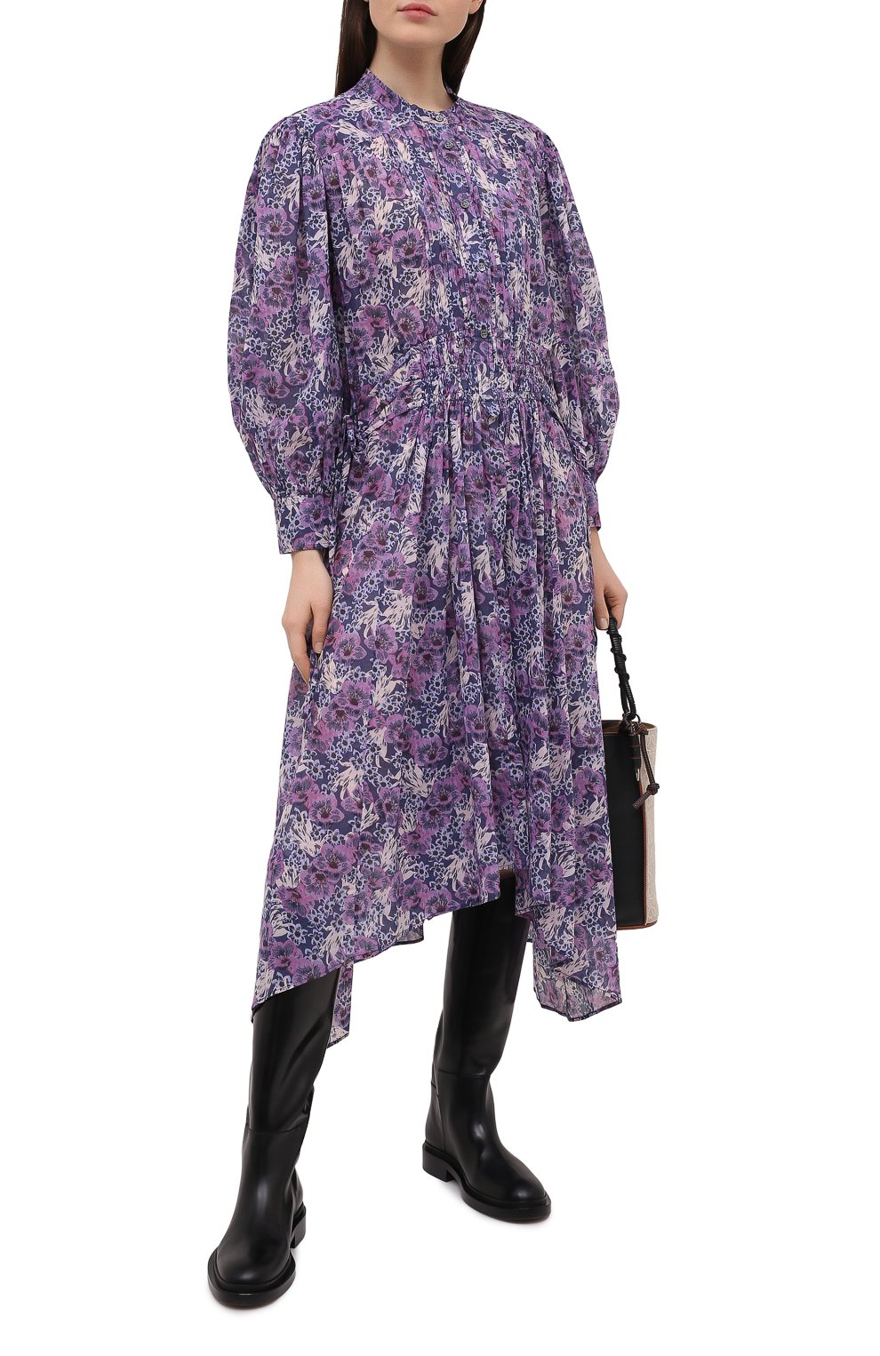 Хлопковое платье ISABEL MARANT ETOILE, арт. R01876-21P009E/ARIANA, фото 2