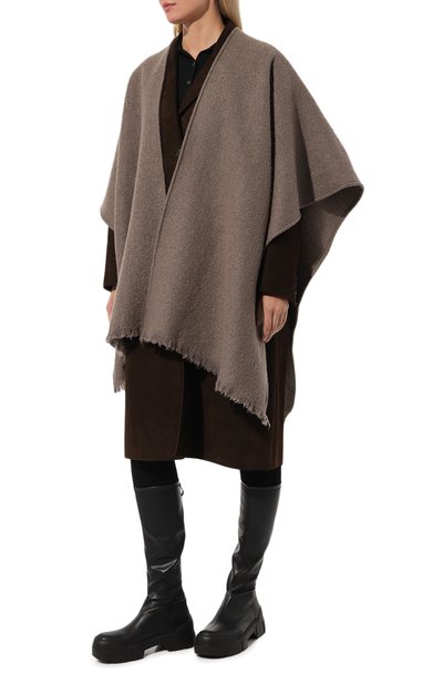 Шерстяное пончо DESTIN, арт. DAW3DU0BAND-C, фото 3