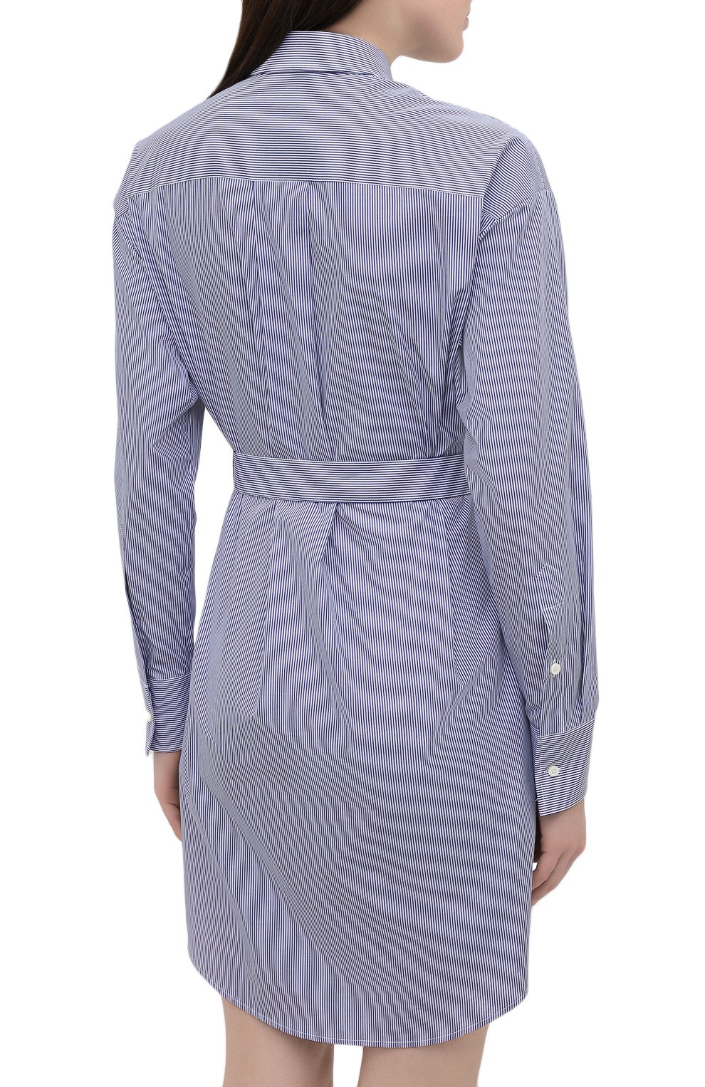 Хлопковое платье DSQUARED2 синего цвета по цене 39950 руб., арт. S75CV0406/S53619, фото 4 Хлопковое платье DSQUARED2, арт. S75CV0406/S53619, фото 4