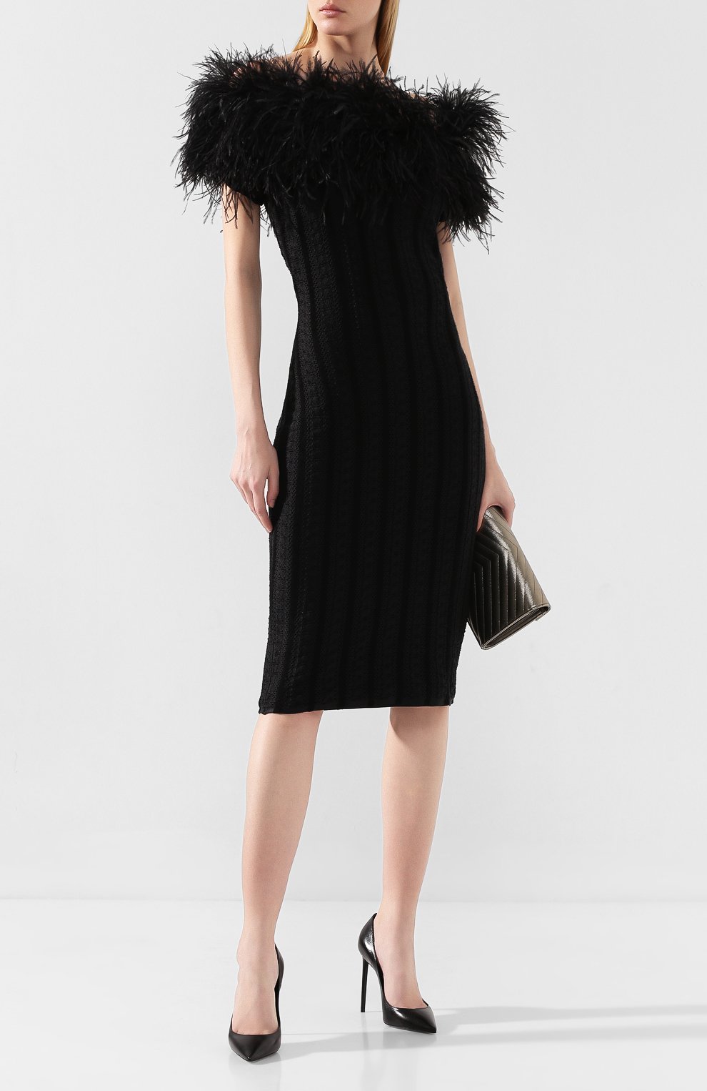 Платье из смеси шелка и вискозы RALPH LAUREN, арт. 290781450, фото 2