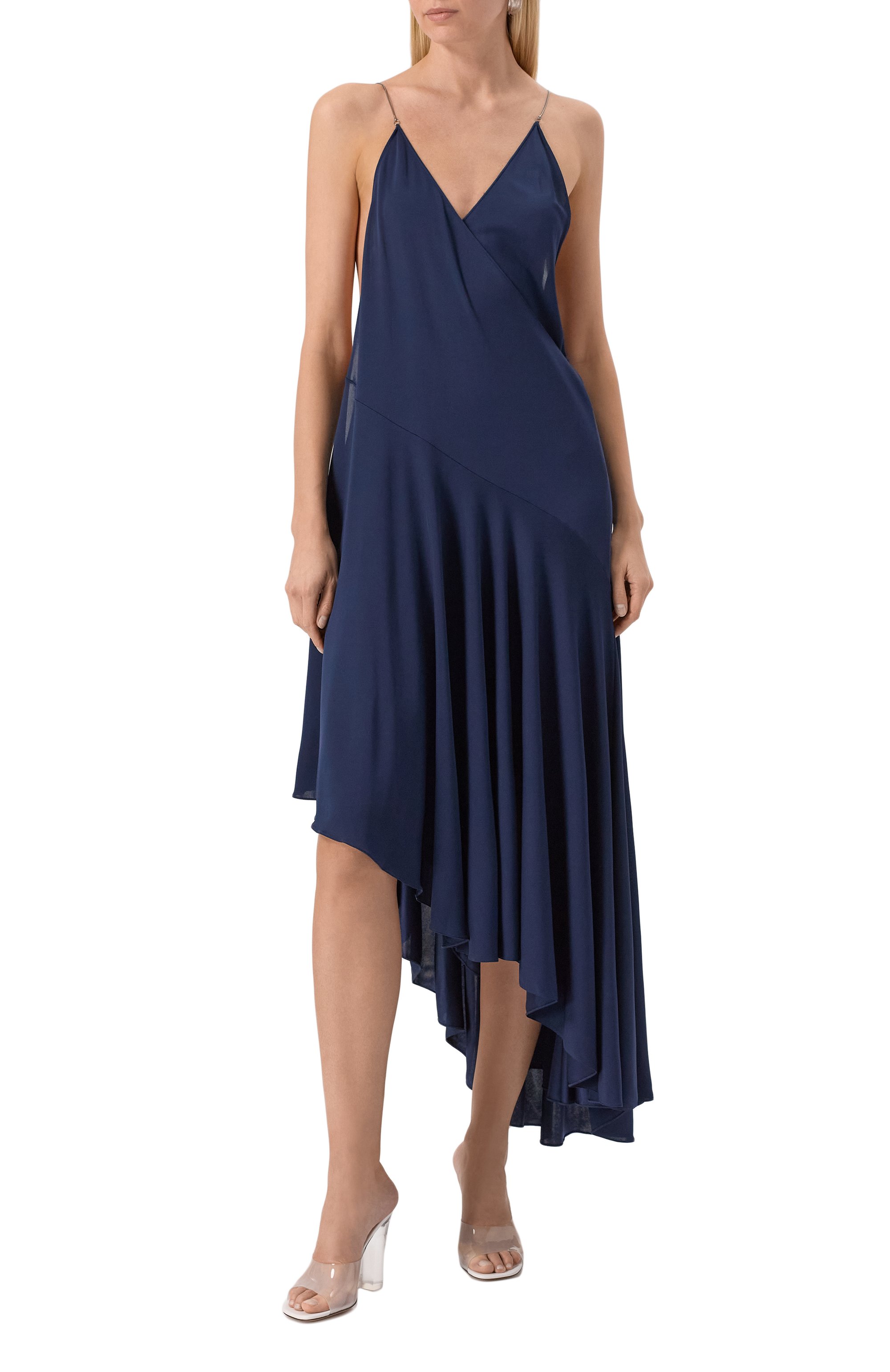 Платье из вискозы ALAIA, арт. AA9R2588J077A, фото 3