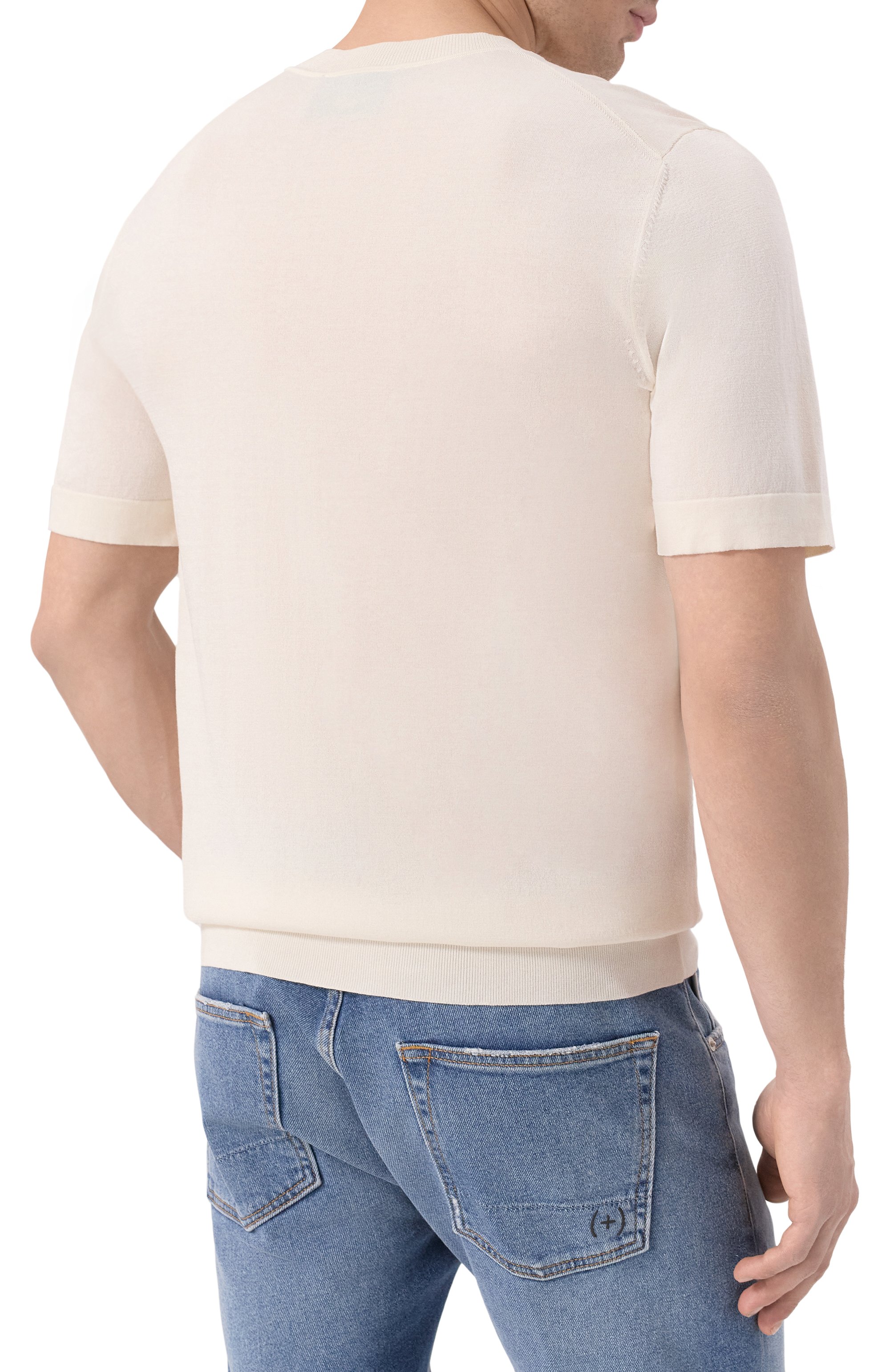 Джемпер из шелка и хлопка boss x aston martin BOSS CAMEL, арт. 50538092, фото 4