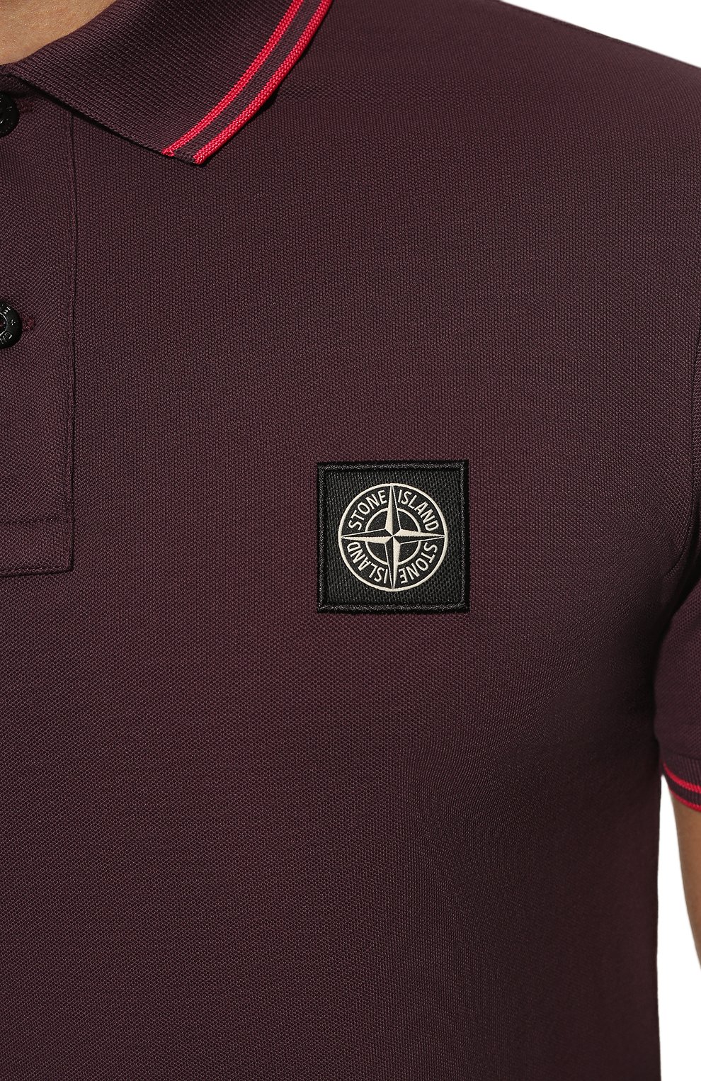 Хлопковое поло STONE ISLAND, арт. 101522S18, фото 5