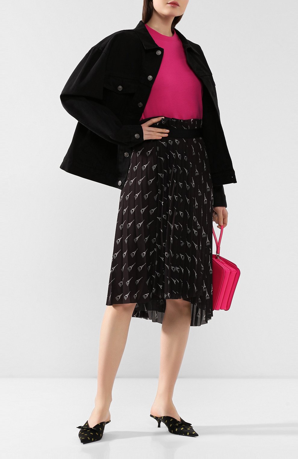 Хлопковая футболка BALENCIAGA, арт. 570796/TBV43, фото 2