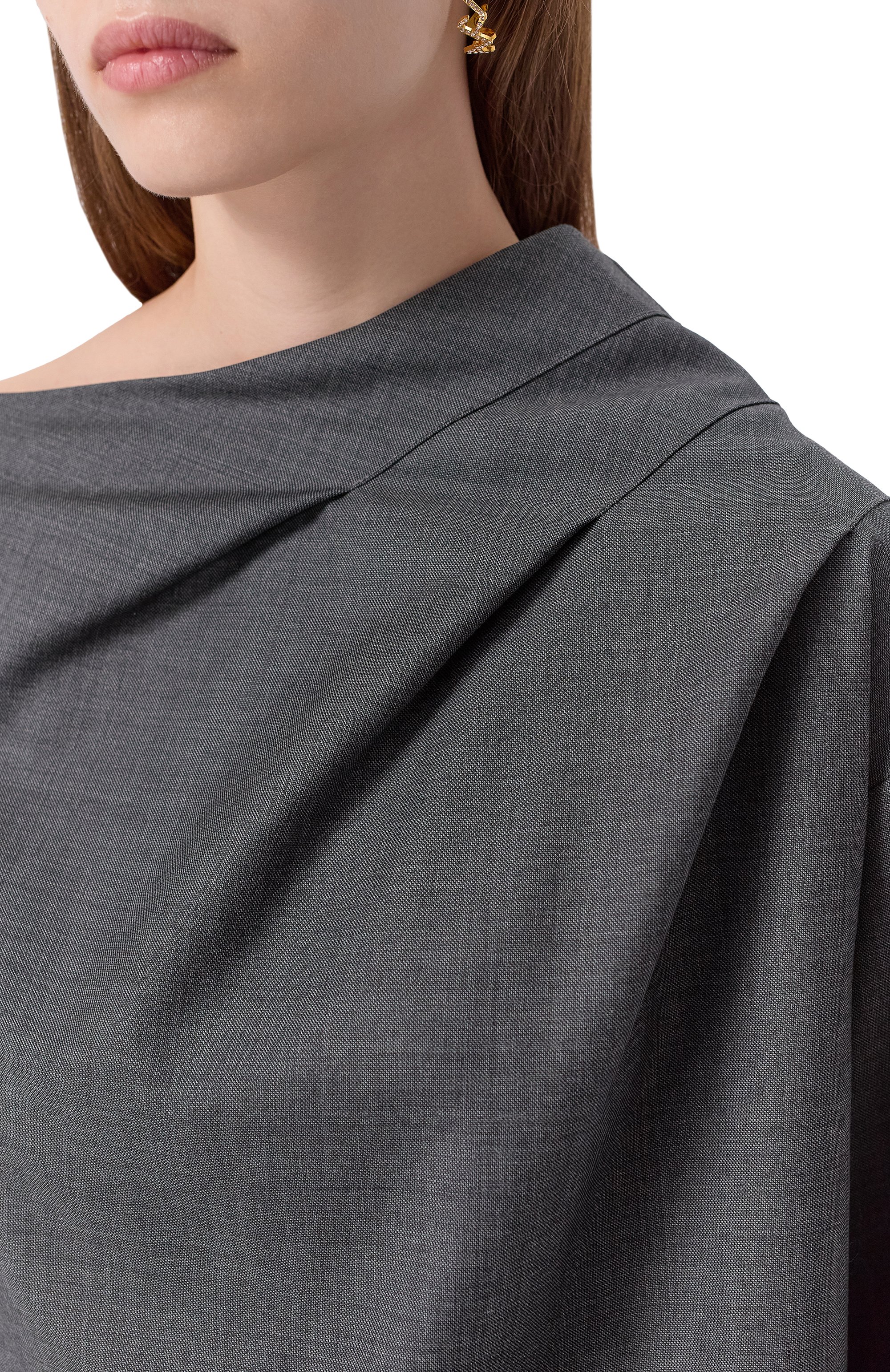 Шерстяная блузка LOULOU DE SAISON, арт. MAURIS, фото 5