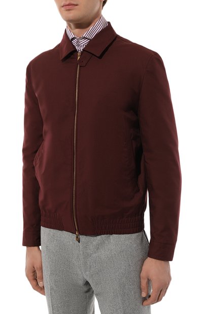 Хлопковый бомбер BRUNELLO CUCINELLI, арт. MB4026205, фото 3