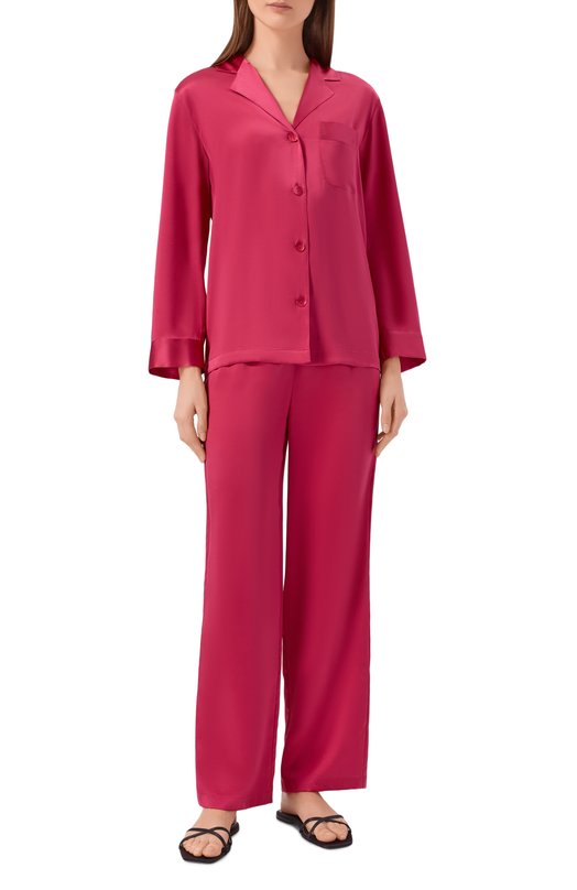 Шелковая пижама Luna Di Seta VLST08007 Розовый  VLST08007 Фото 2