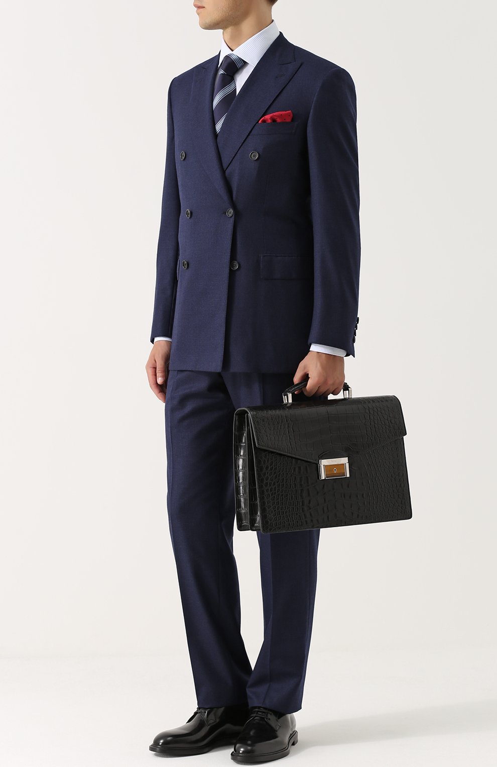 Портфель из кожи аллигатора BRIONI, арт. 0IZU/P6746, фото 2