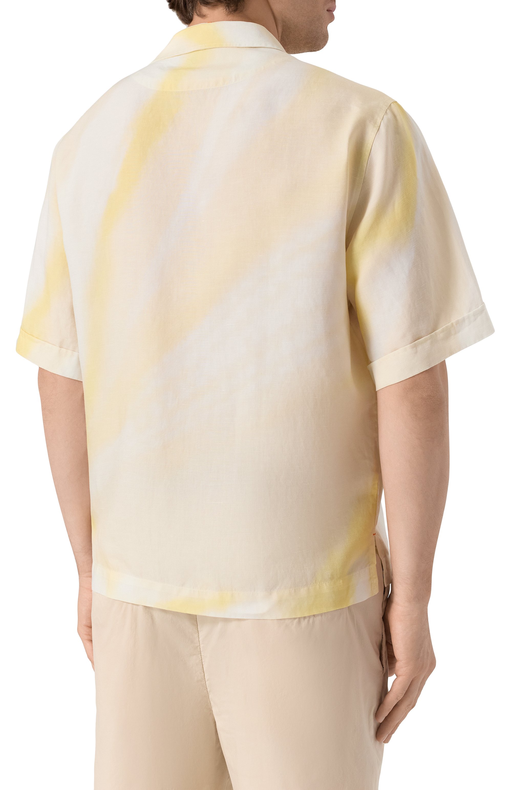 Рубашка из лиоцелла и льна BOSS ORANGE, арт. 50543525, фото 4