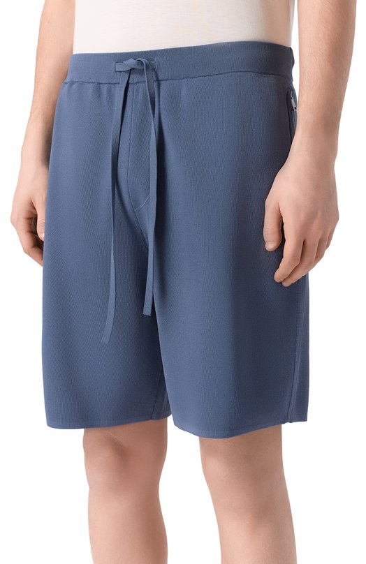 Шорты из вискозы 12 STOREEZ 136448 Синий  136448 Фото 3