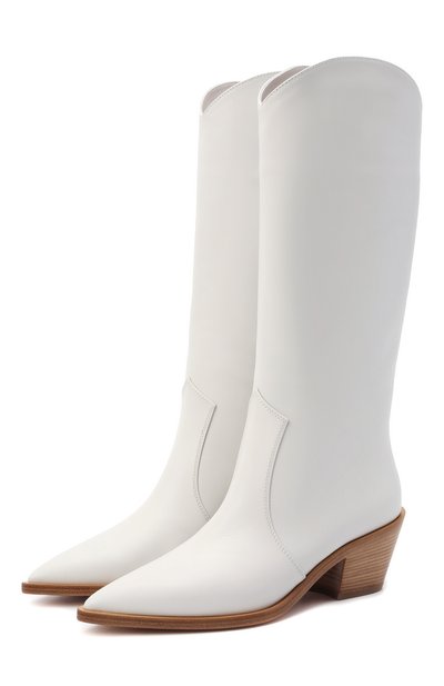 Кожаные сапоги GIANVITO ROSSI, арт. G73329.45CU0.CLNBIAN, фото 1