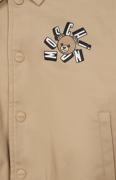 Хлопковая куртка MOSCHINO, арт. HUS05M/LYA02, фото 3
