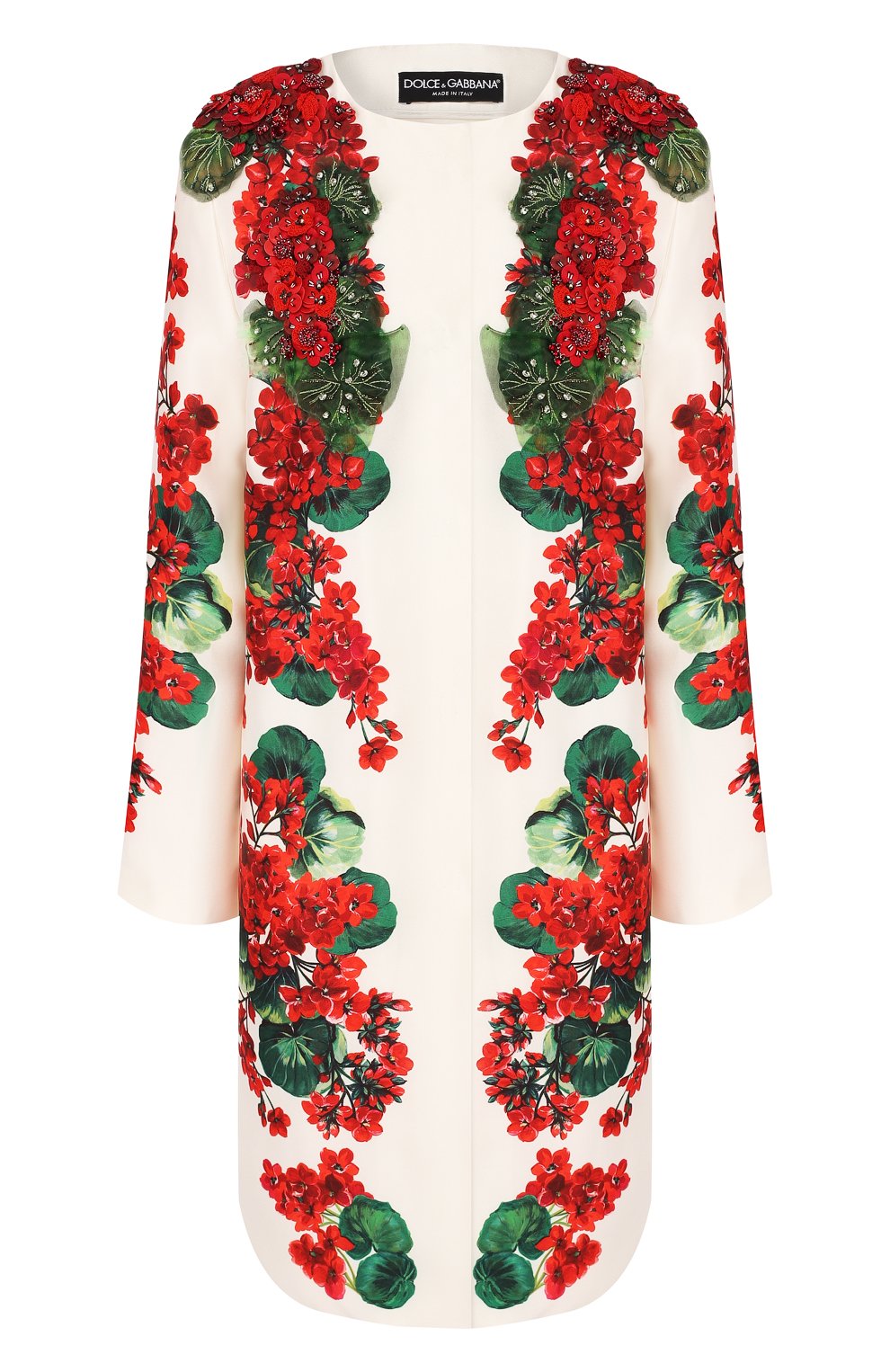 Шелковое пальто DOLCE & GABBANA, арт. F0W97Z/GDM77, фото 1