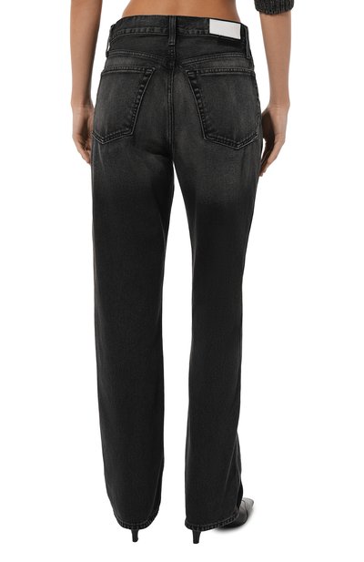 Джинсы RE/DONE темно-серого цвета по цене 43100 руб., арт. 166-03W90HRL0/A, фото 4 Джинсы RE/DONE, арт. 166-03W90HRL0/A, фото 4