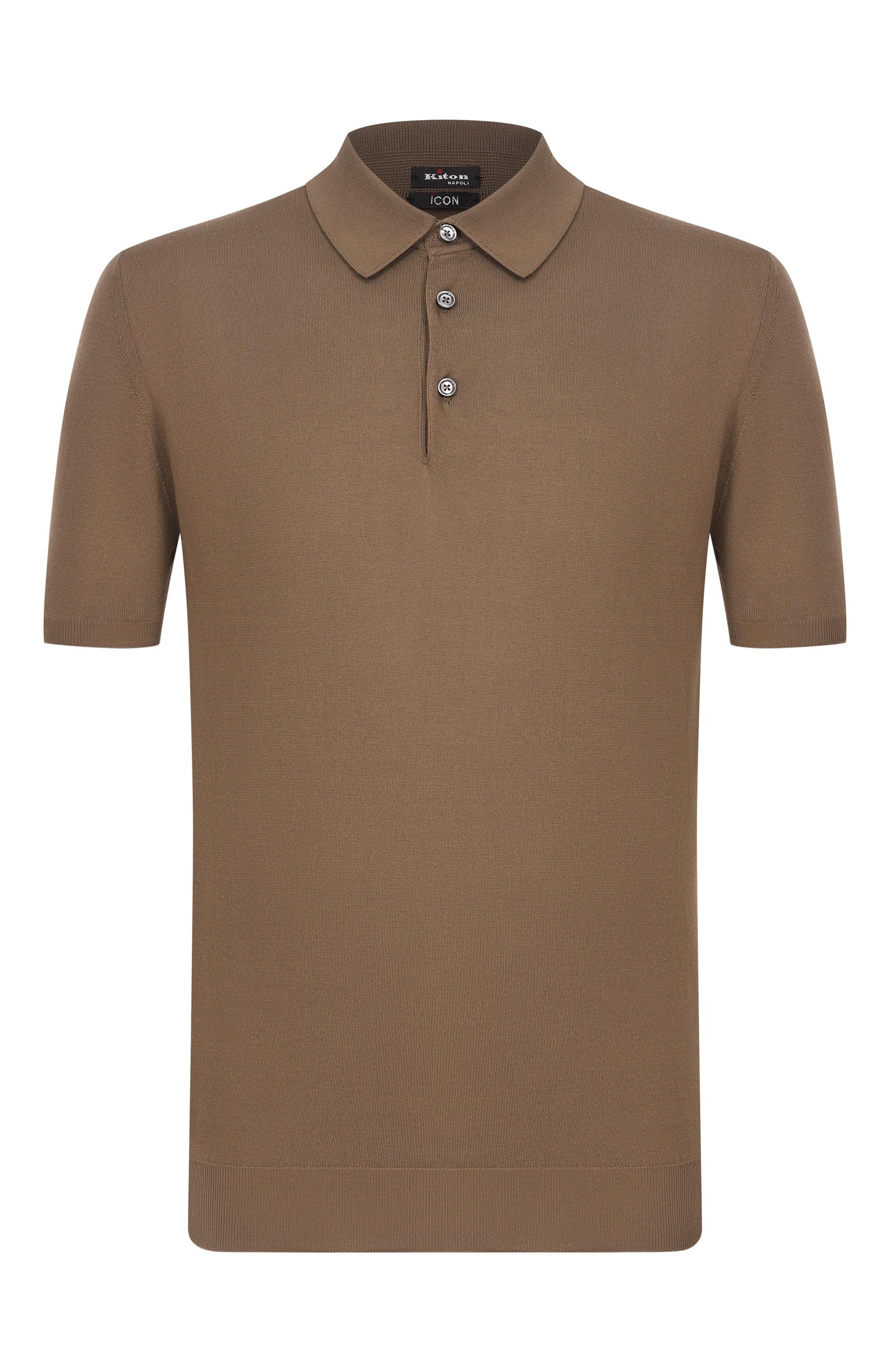 Хлопковое поло KITON, арт. UMKXX33_001, фото 1