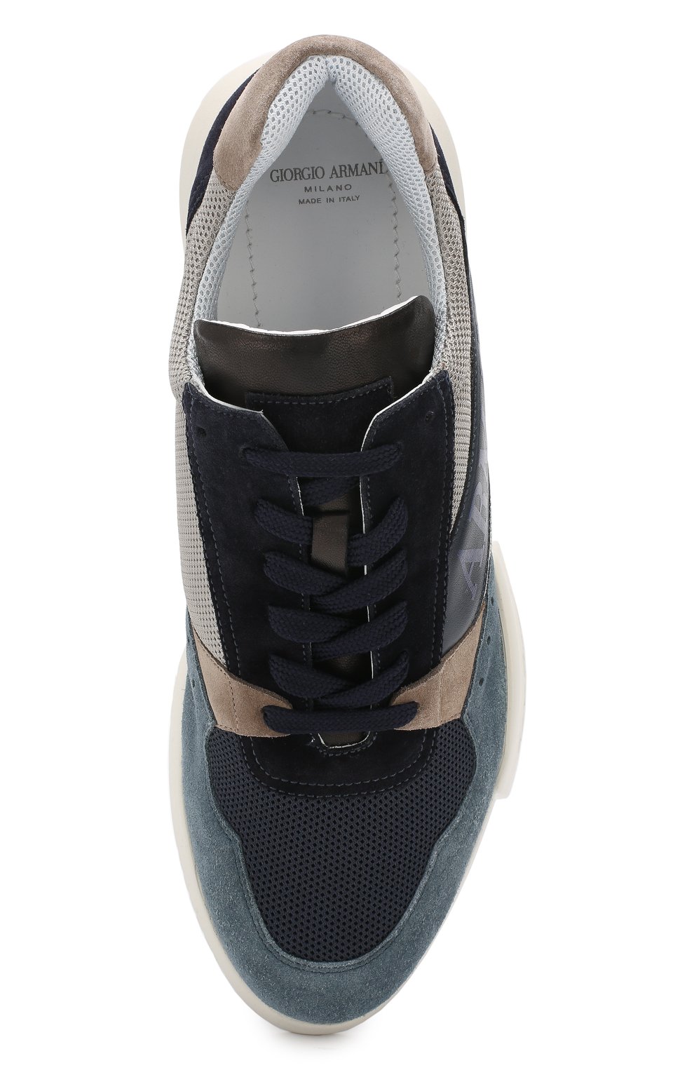 Кожаные кроссовки GIORGIO ARMANI, арт. X2X080/XL923, фото 5