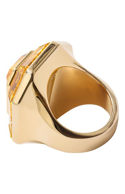 Кольцо lucent SWAROVSKI желтого цвета по цене 34000 руб., арт. 5708782, фото 3 Кольцо lucent SWAROVSKI, арт. 5708782, фото 3