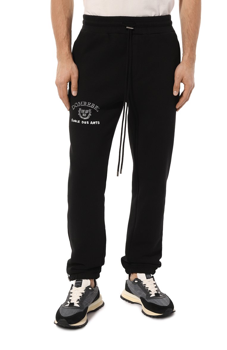Хлопковые джоггеры DOMREBEL, арт. MVARSITY/SWEATPANTS, фото 1