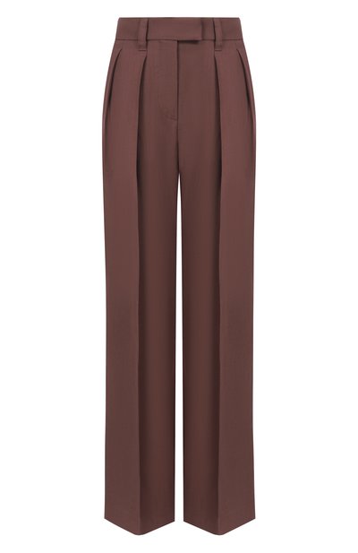 Женские брюки из вискозы и льна BRUNELLO CUCINELLI, арт. MH126P8512