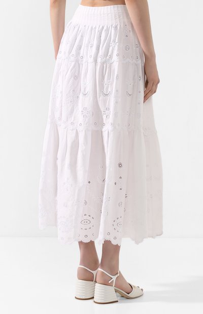 Хлопковая юбка POLO RALPH LAUREN, арт. 211793016, фото 4