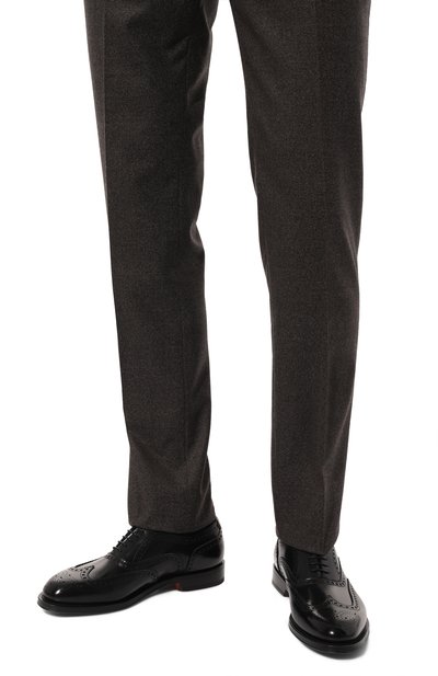 Кожаные оксфорды colin SANTONI, арт. MCCG17836PD5HSH9, фото 3