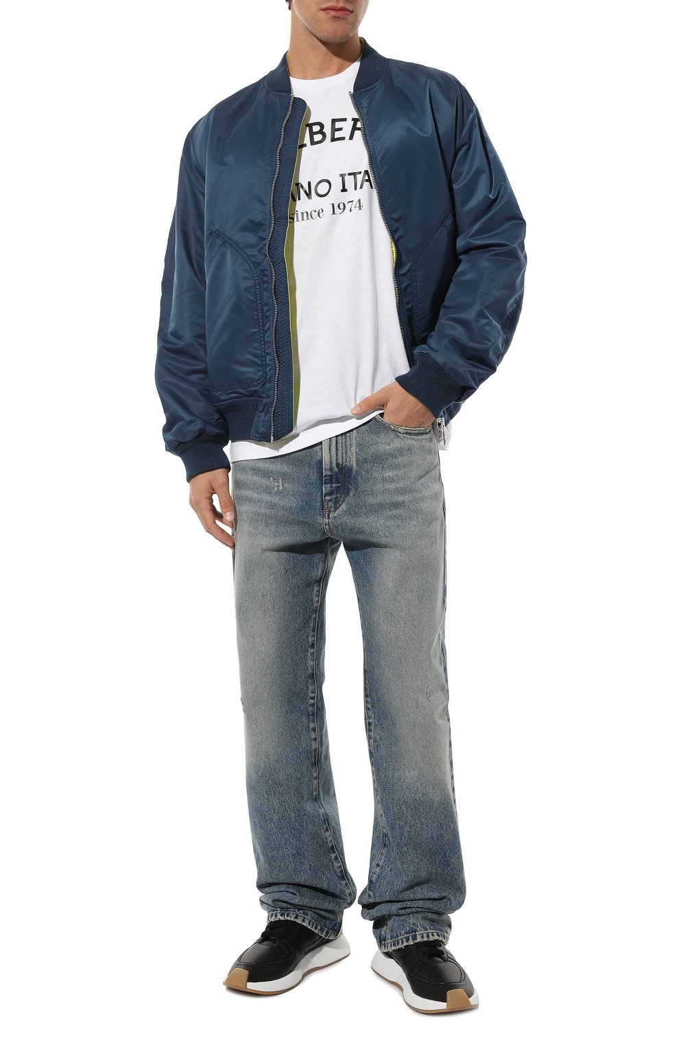 Хлопковая футболка ICEBERG, арт. F02N/6325, фото 2