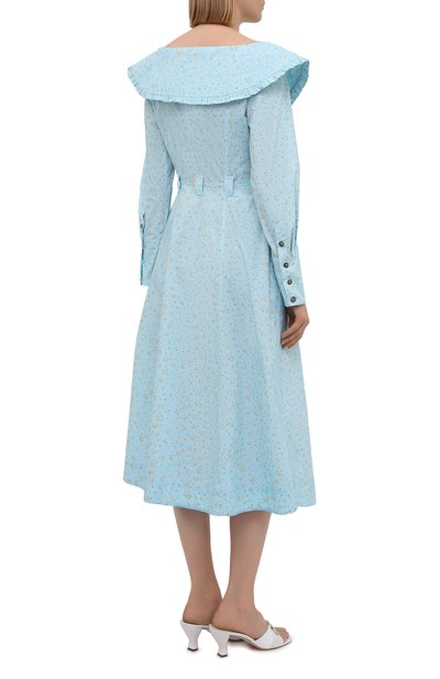 Хлопковое платье GANNI, арт. F5910, фото 4